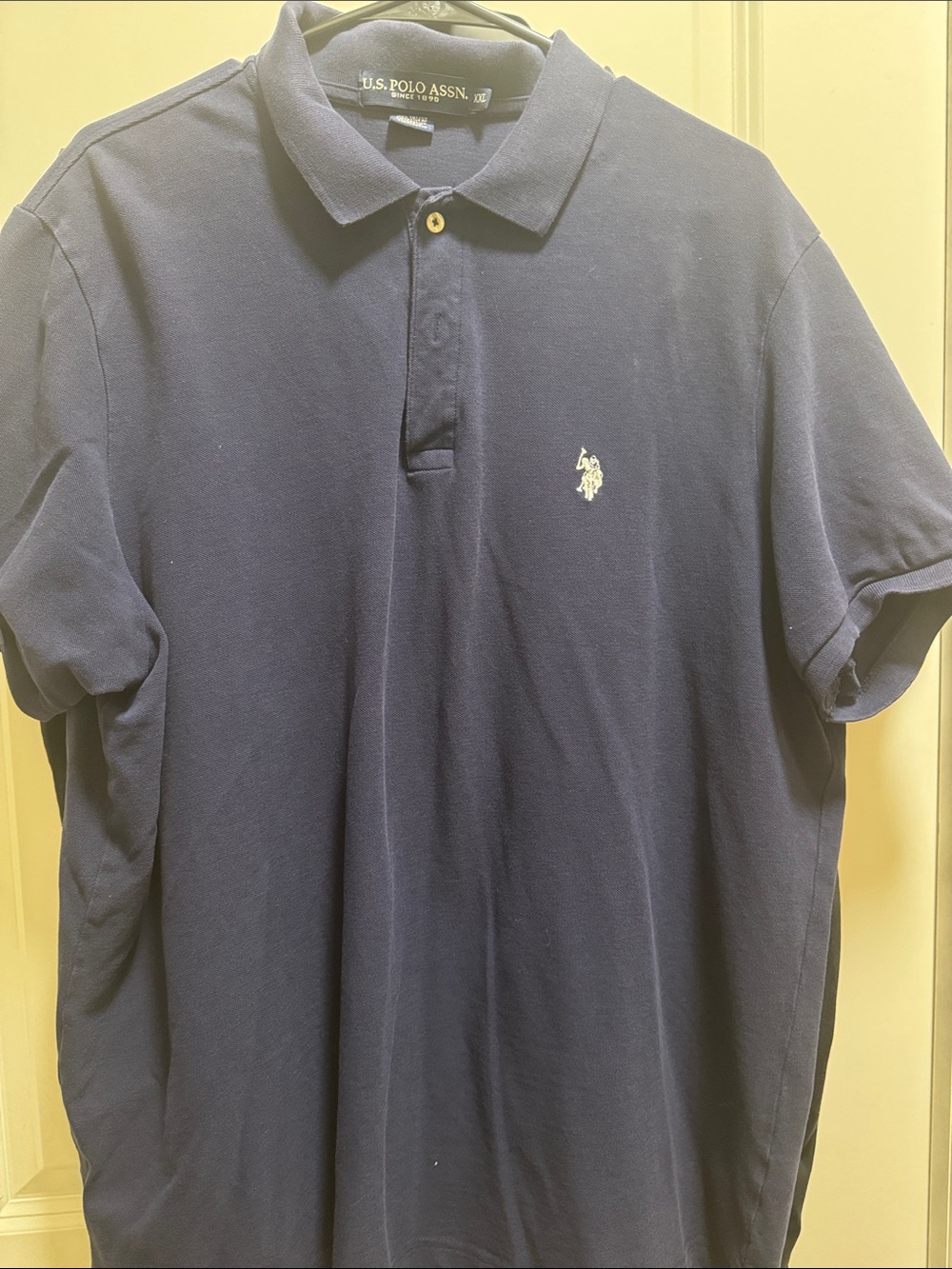 U.S. Polo Assn. Navy Blue Classic Polo Shirt black/blue XXL -2 shirts